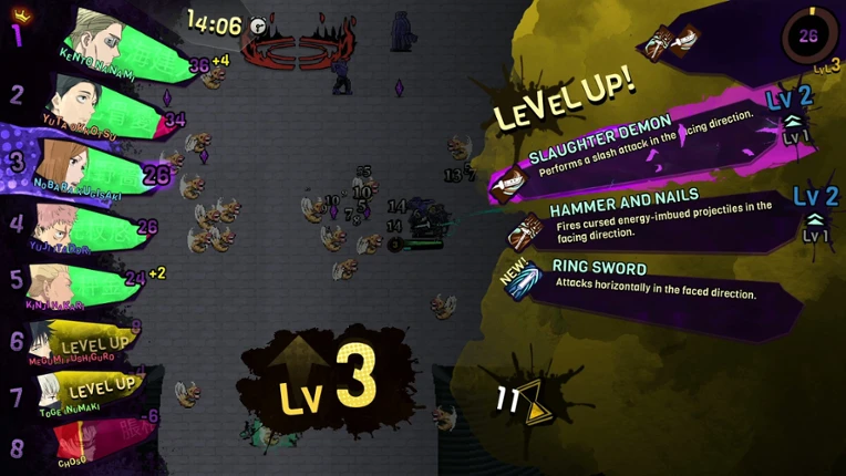 JUJUTSU KAISEN RUMBLE: SURVIVATON screenshot