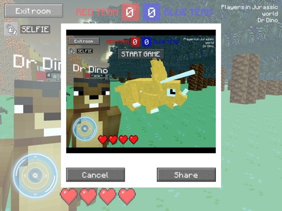 Jurassic Craft Dino Hunter - Tuvok Multiplayer With Mine Mini Skins for MC Pocket Remastered Edition screenshot