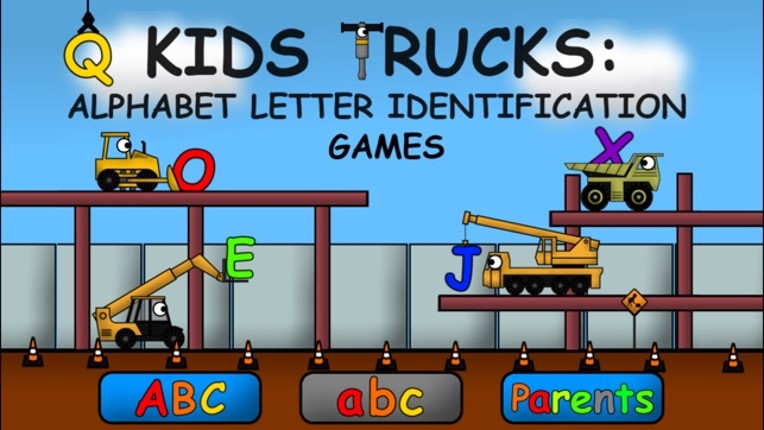 Kids Trucks: Alphabet Letter Identification Games screenshot