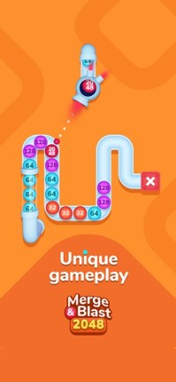 Merge &amp; Blast 2048 - shooting screenshot
