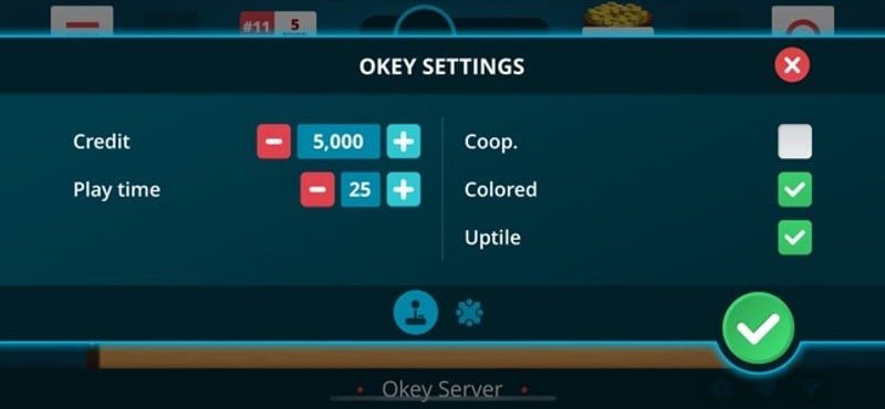 Okey - Online screenshot