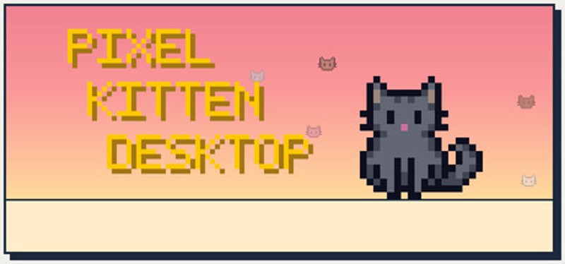 Pixel Kitten Desktop Image