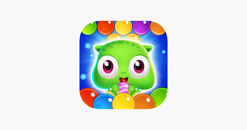 Puppy bubble pop puzzle Game Cover