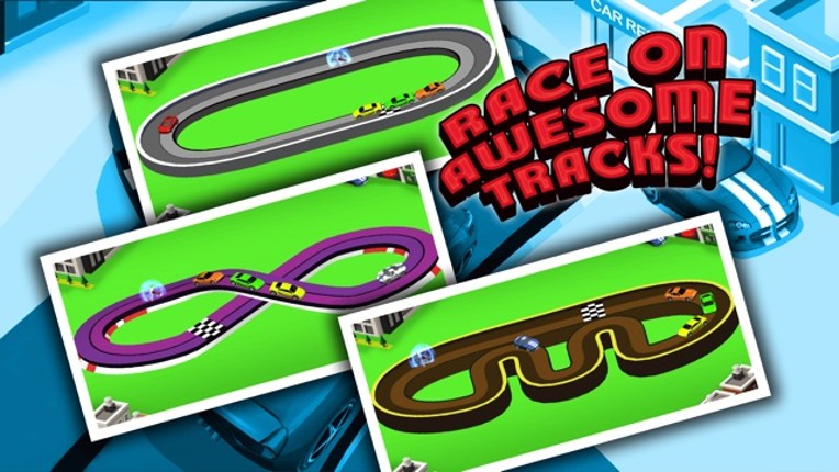 Slots Cars Smash Crash: A Wrong Way Loop Derby Driving Game screenshot