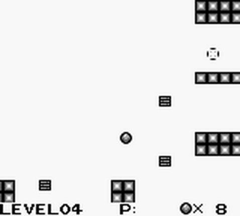 Super Hard Bouncer (Gameboy Game) screenshot
