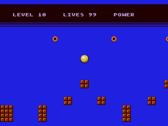 Super Hard Bouncer (Gameboy Game) screenshot