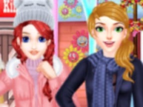 Winter Fashion Dress Up Game Image