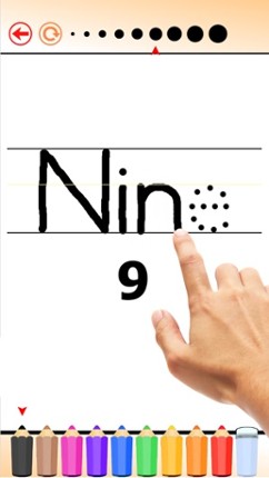 Write English Words HD: Learn to write from A-Z and number from 1-10, free games for children screenshot