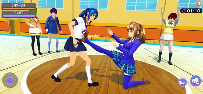 Anime Girl Life High School 3D screenshot