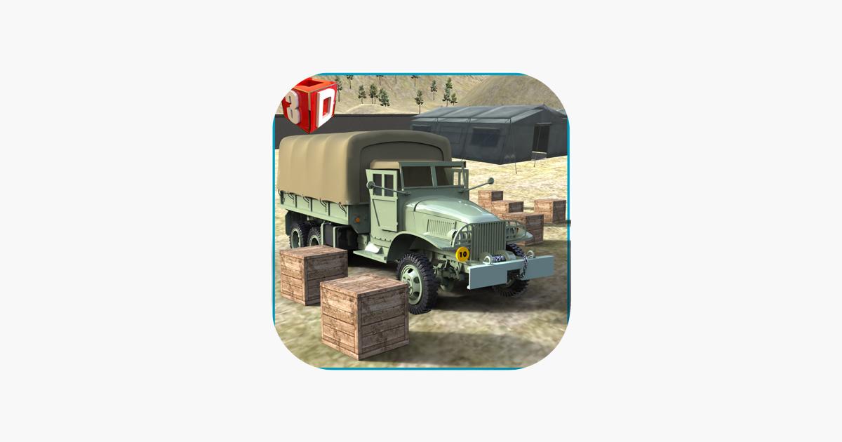 Games like Army Cargo Truck Simulator - Deliver food supplies to military camps in this driving simulation game