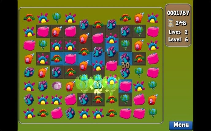 Creatures Match-3 screenshot