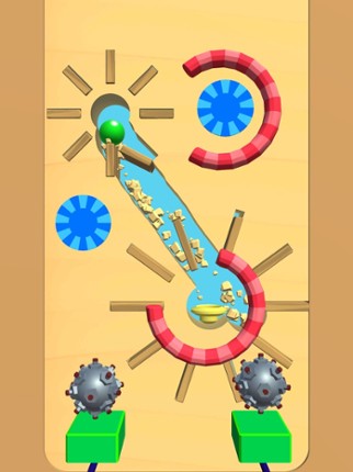 Dig Sand Color Ball screenshot