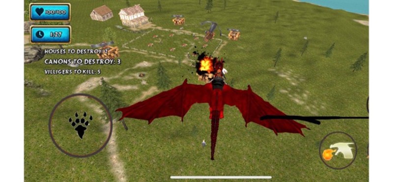 Fire Flying Dragon Simulator screenshot