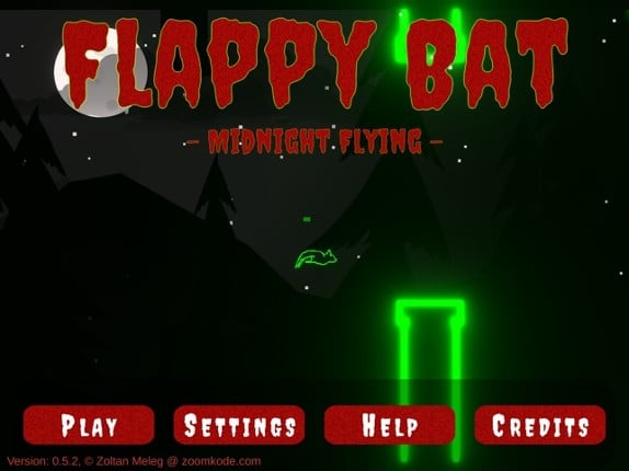 Flappy Bat - Midnight Flying Image