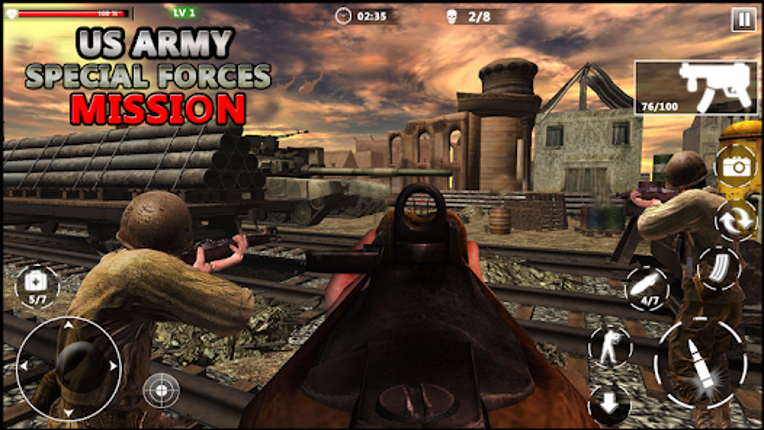 World War Army: Gun War Games screenshot
