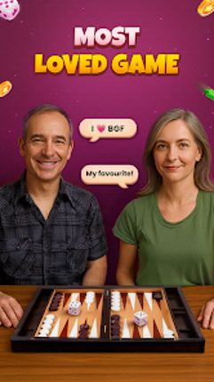 Backgammon Friends Online screenshot