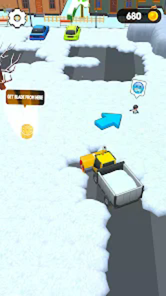 Roll the Snow: Plow Simulator screenshot