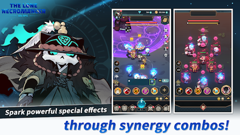 The Lone Necromancer: Idle RPG screenshot