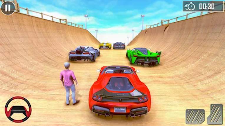 GT Car Stunt Race Master 3D screenshot