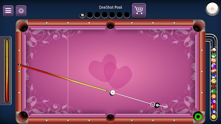 OneShot Pool screenshot