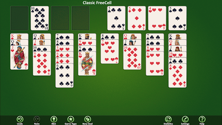 Simple FreeCell screenshot