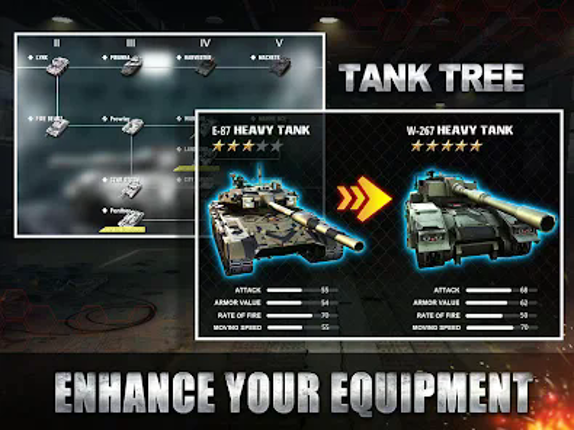 Tank Strike - battle online screenshot