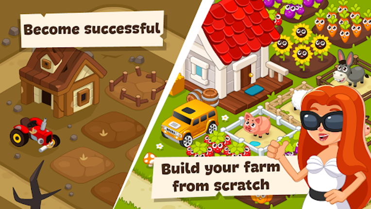 Idle Farm Game Offline Clicker Image