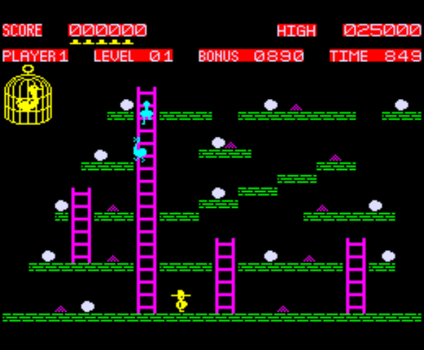 Games like Chuckie Egg (arcade)