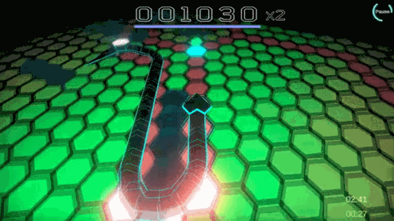 Retro Nokia NGage Snake Game - Remake screenshot
