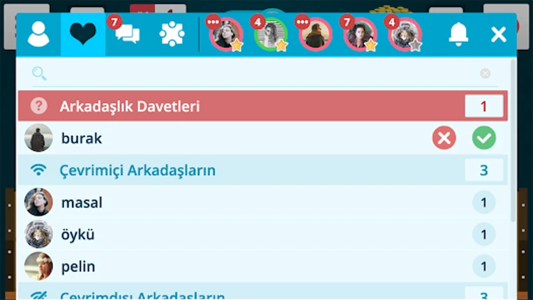 Okey Online screenshot