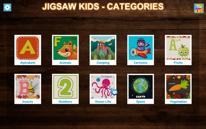 Jigsaw For Kids+ : HD Collections screenshot