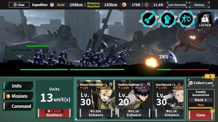 KAIJU NO. 8 THE GAME screenshot