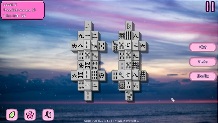 Lofi Mahjong screenshot