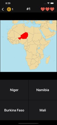 Maps and Countries screenshot