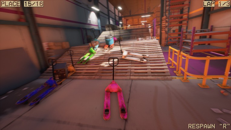 Pallet Jack Racing screenshot