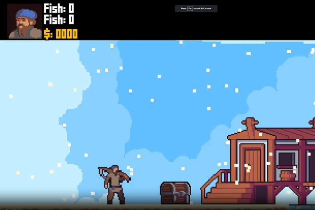 Pixel fish screenshot