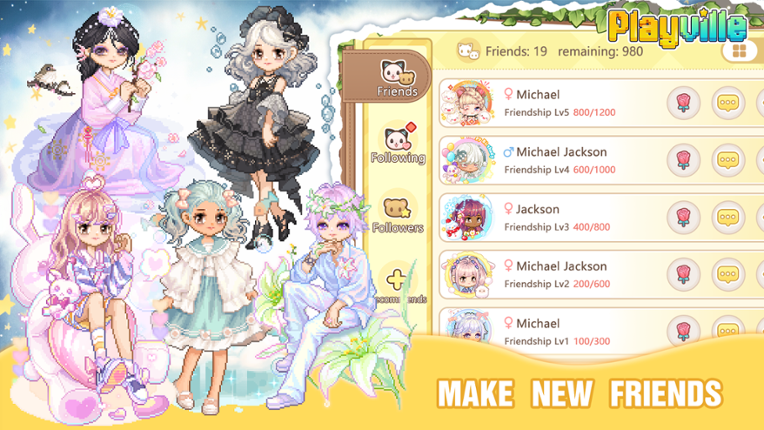 PlayVille screenshot