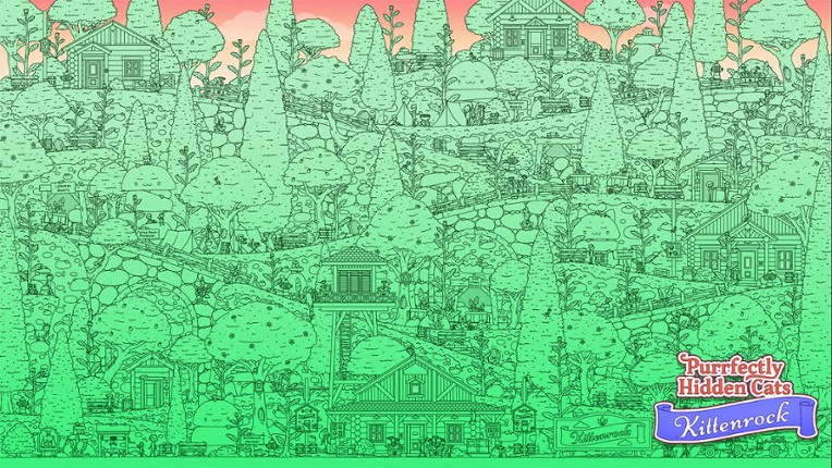 Purrfectly Hidden Cats - Kittenrock screenshot