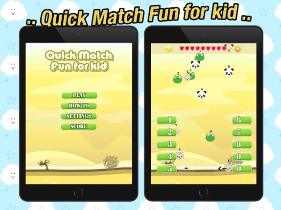 Quick Match Fun for kid - online first typing any adding fact fraction of your Image