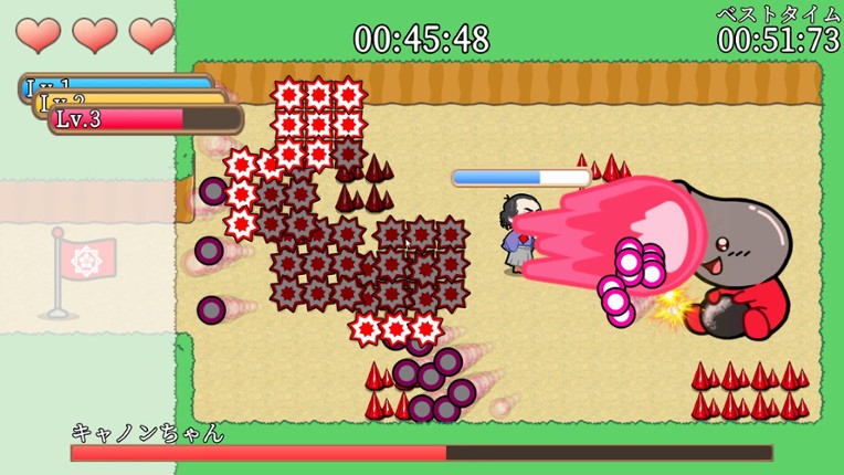 Sakamoto Dangerous Barrage screenshot