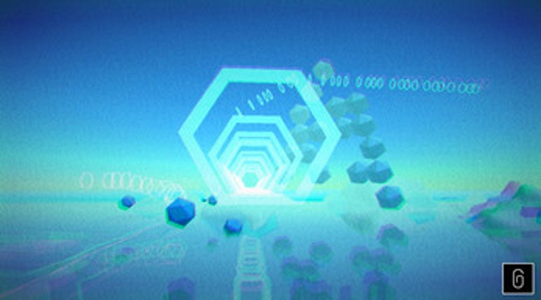 Sonic Cyan Hexagon Image