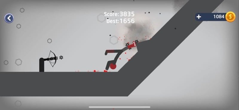 Stickman falling screenshot