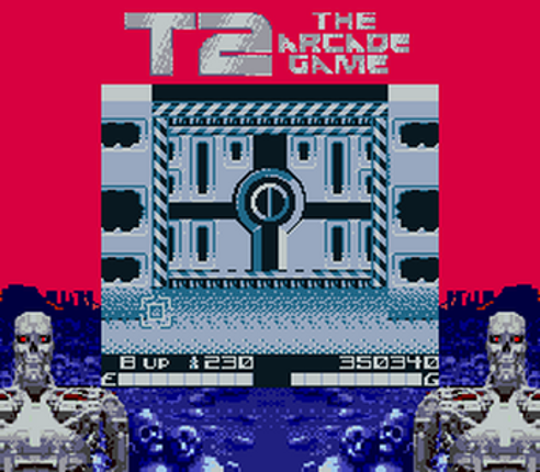 T2: The Arcade Game (ターミネーター2) SGB Enhanced (Super Game Boy) screenshot