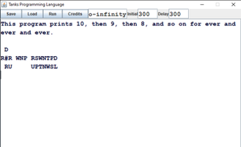 Tanks Programming Language Image