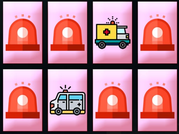 Ambulance Trucks Memory Image