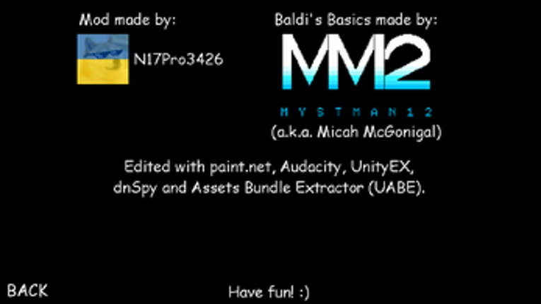Baldi's Modified Hard Basics screenshot
