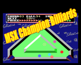 Champion Billiards remake for MSX 8bit computers Image