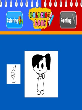 Coloriage - Peinture Enfants Image