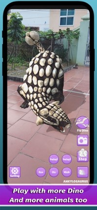 Dinosaur 3D AR screenshot