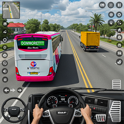 US Bus Simulator Driving Game Image